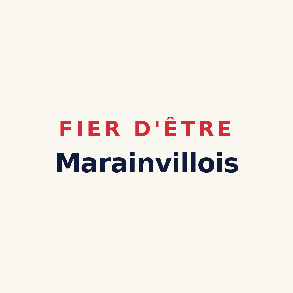 Tasse « Fier d'être Marainvillois » — design pour Marainviller