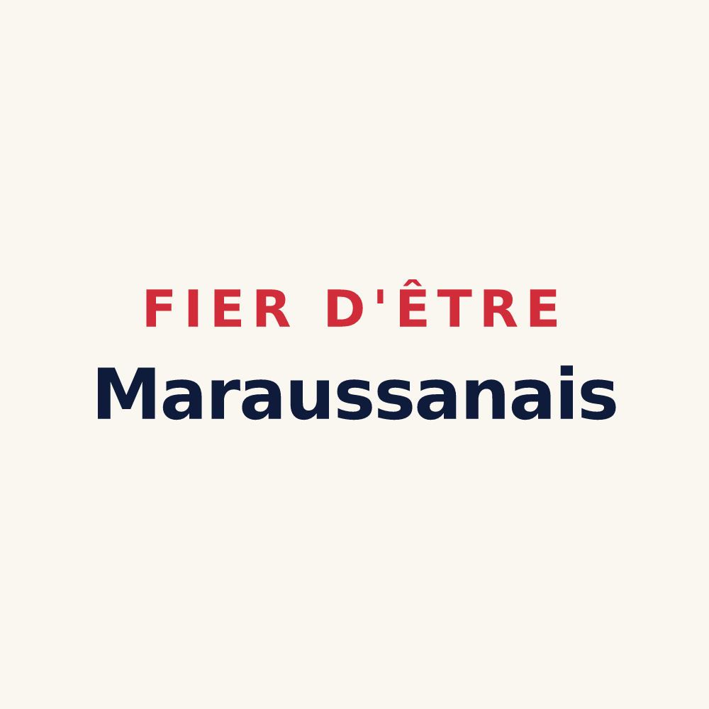 Tasse « Fier d'être Maraussanais » — design pour Maraussan