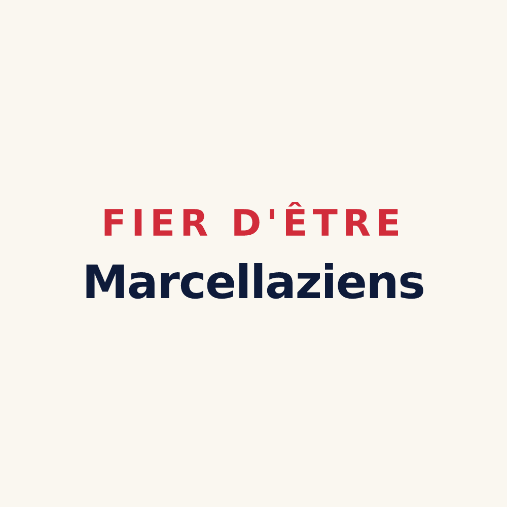 Tasse « Fier d'être Marcellaziens » — design pour Marcellaz-Albanais