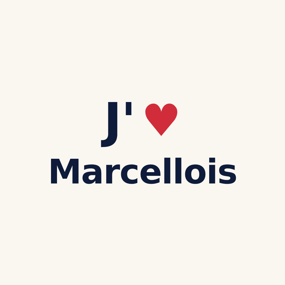 Tasse personnalisée Marcellois — design J'aime Marcellois