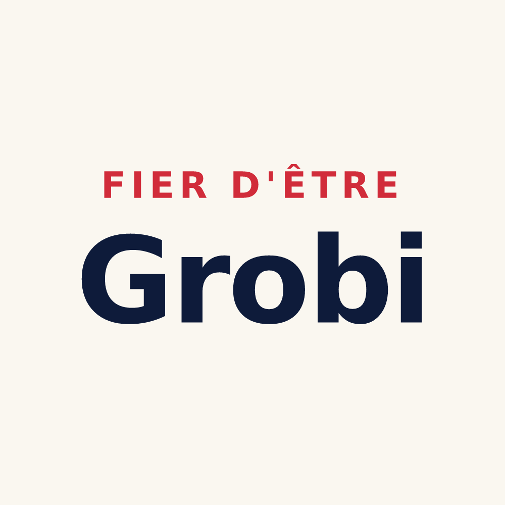 Tasse « Fier d'être Grobi » — design pour Marchampt