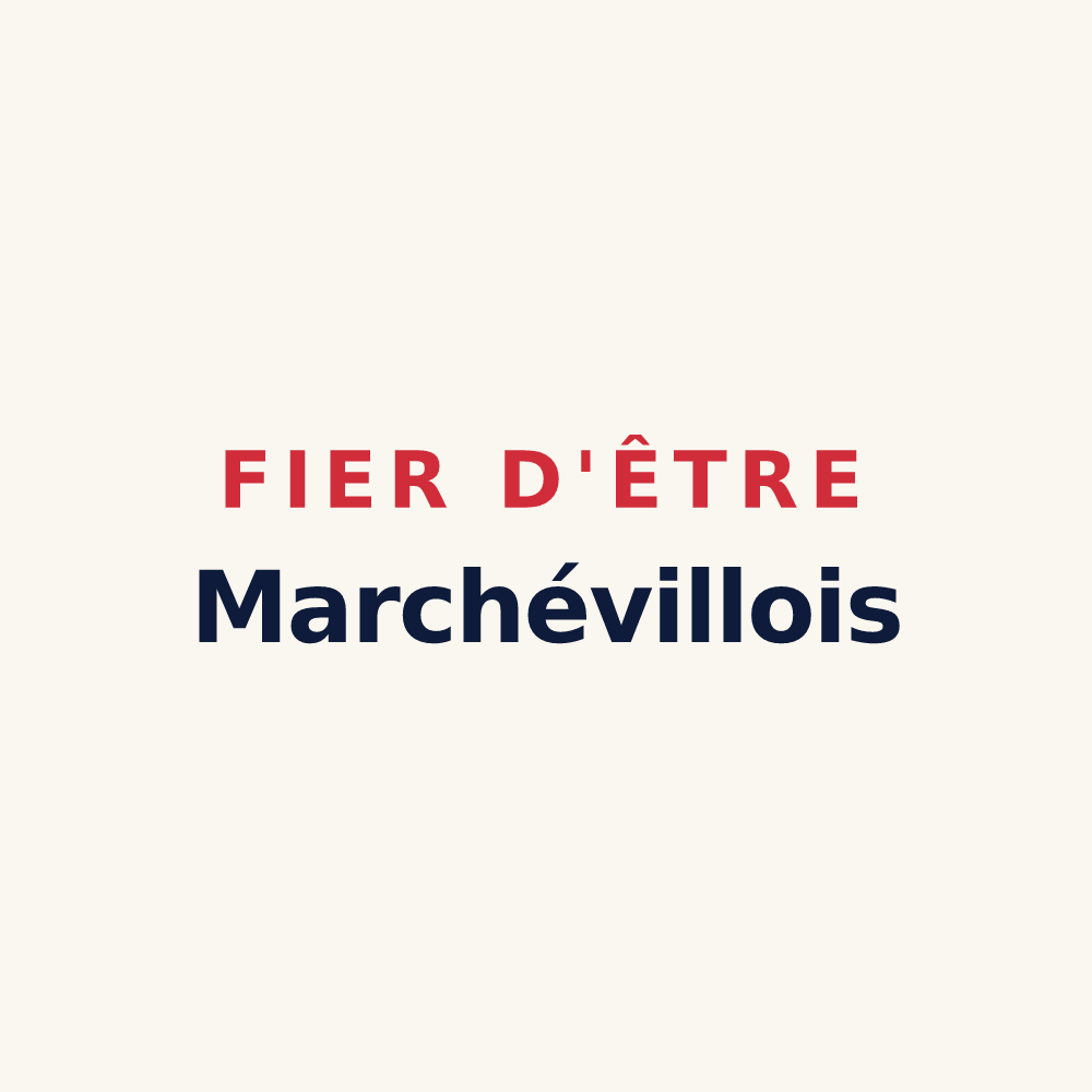 Tasse « Fier d'être Marchévillois » — design pour Marchéville-en-Woëvre