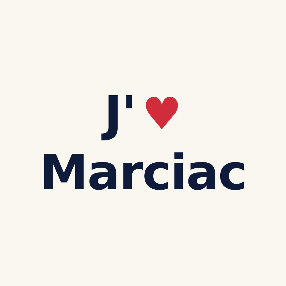 Tasse personnalisée Marciac — design J'aime Marciac