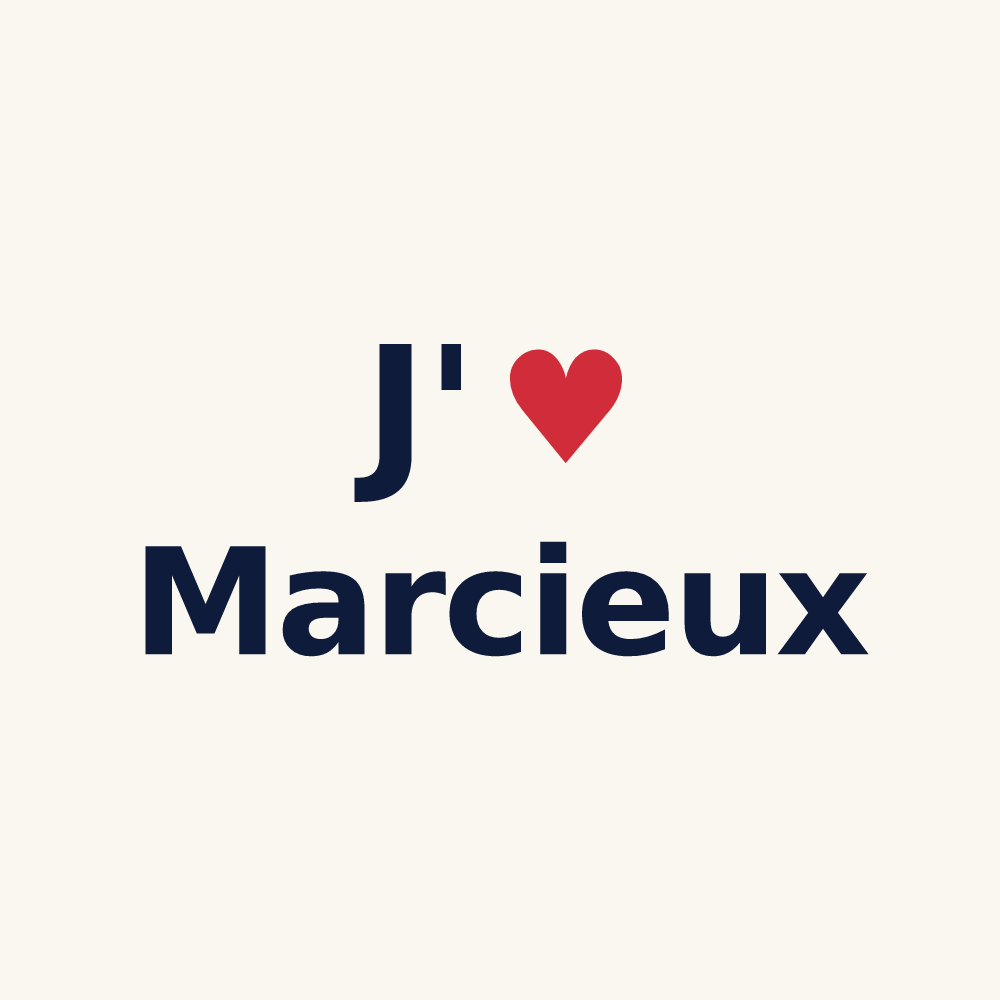 Tasse personnalisée Marcieux — design J'aime Marcieux