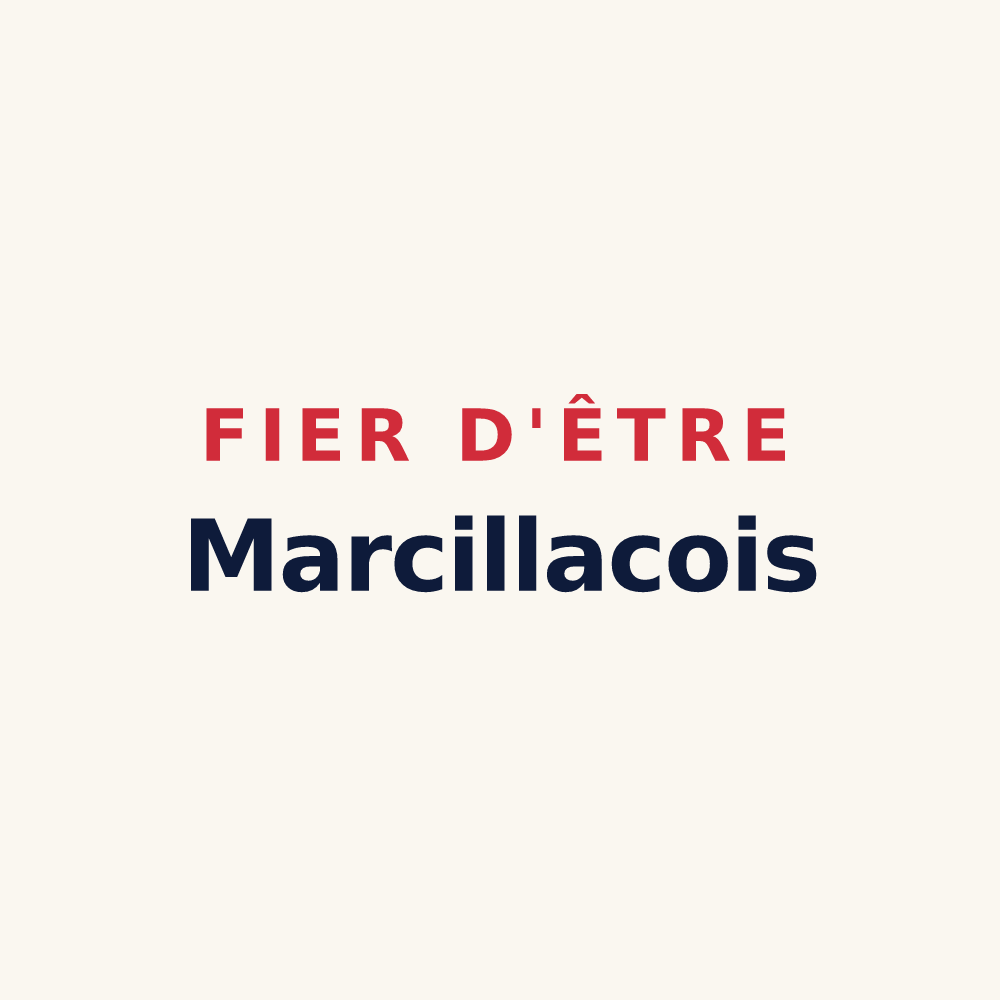 Tasse « Fier d'être Marcillacois » — design pour Marcillac-Vallon