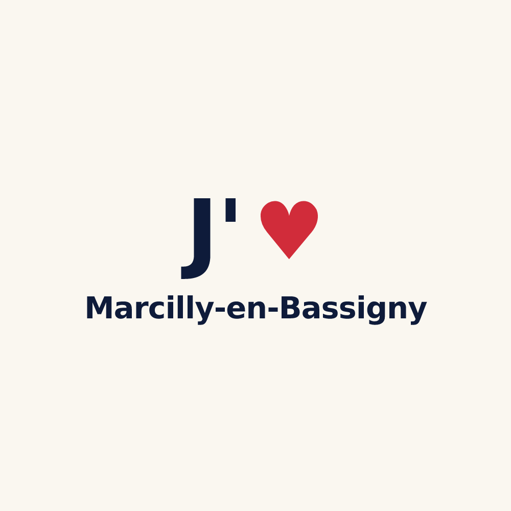 Tasse personnalisée Marcilly-en-Bassigny — design « J'aime Marcilly-en-Bassigny » imprimé sur la tasse