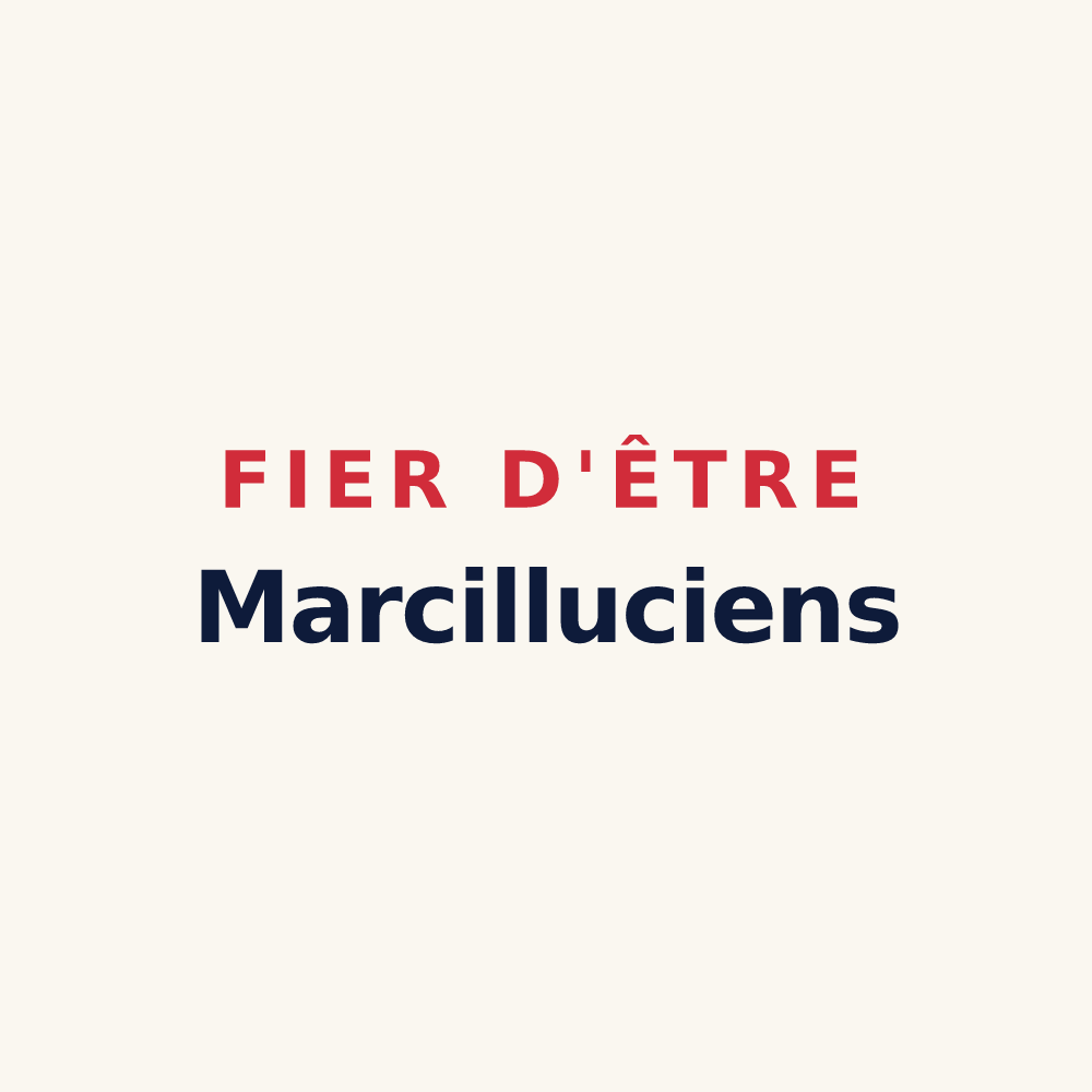 Tasse « Fier d'être Marcilluciens » — design pour Marcilly-sur-Eure