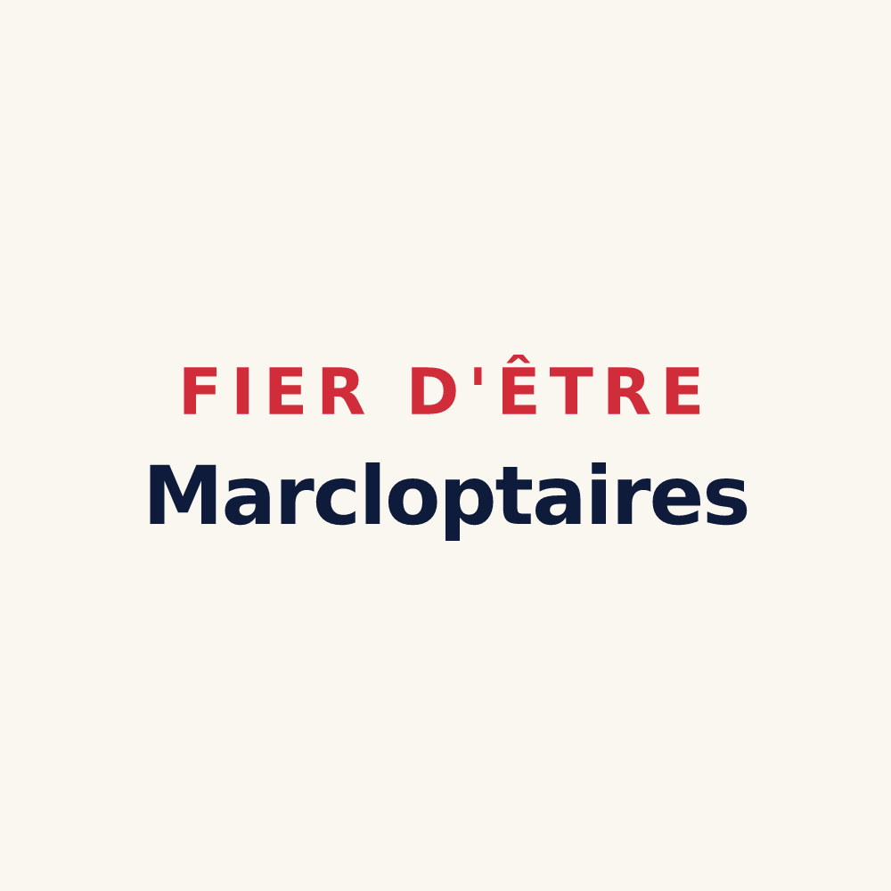 Tasse « Fier d'être Marcloptaires » — design pour Marclopt