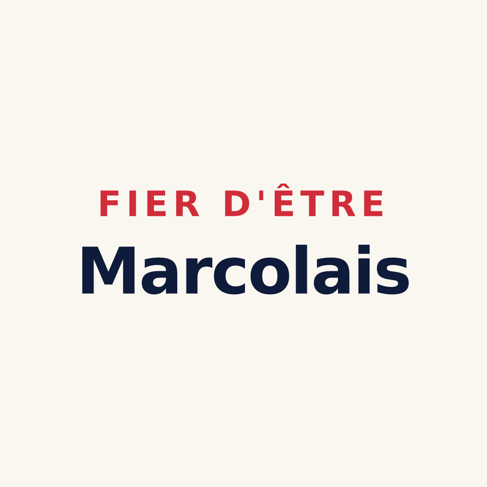 Tasse « Fier d'être Marcolais » — design pour Marcols-les-Eaux