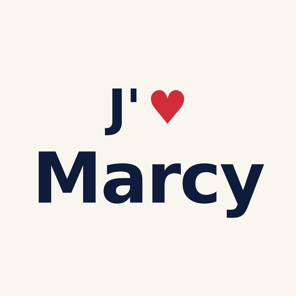 Tasse personnalisée Marcy — design J'aime Marcy