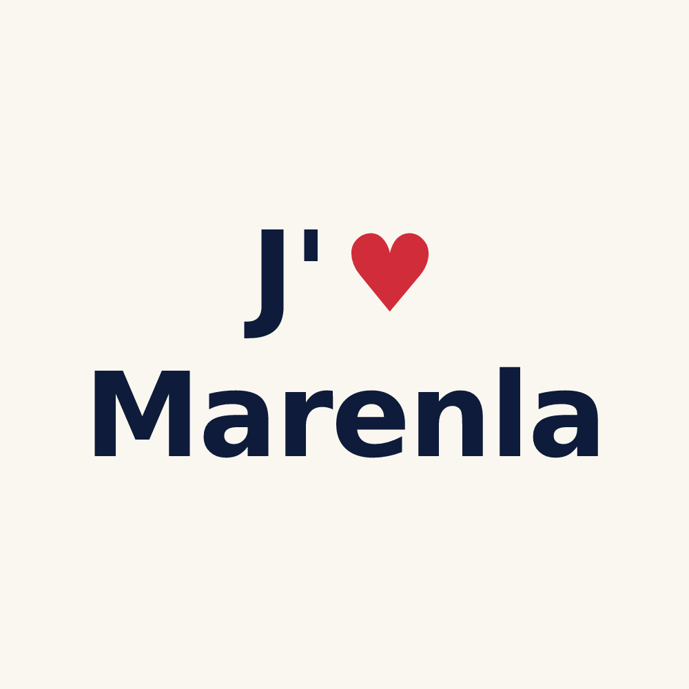 Tasse personnalisée Marenla — design J'aime Marenla