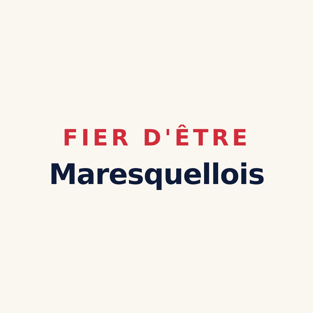Tasse « Fier d'être Maresquellois » — design pour Maresquel-Ecquemicourt