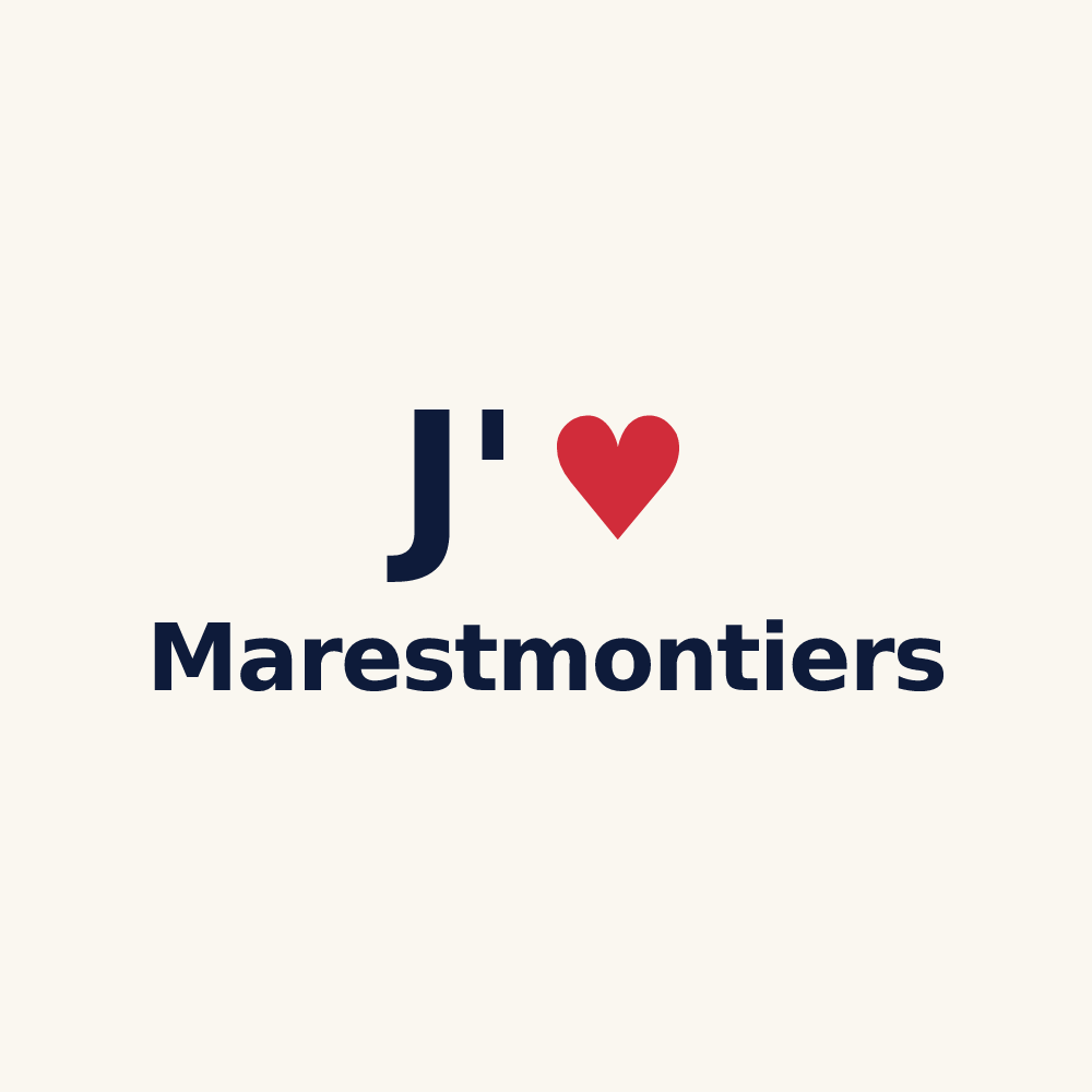 Tasse personnalisée Marestmontiers — design J'aime Marestmontiers