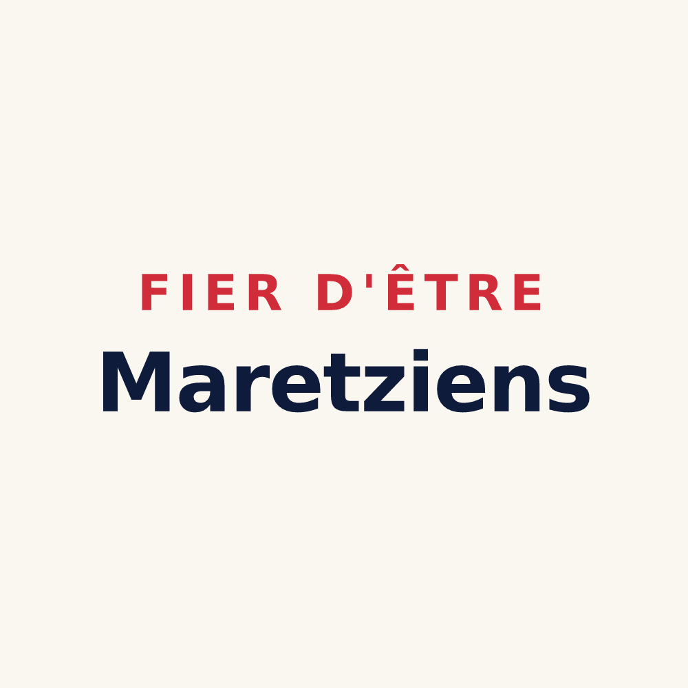 Tasse « Fier d'être Maretziens » — design pour Maretz
