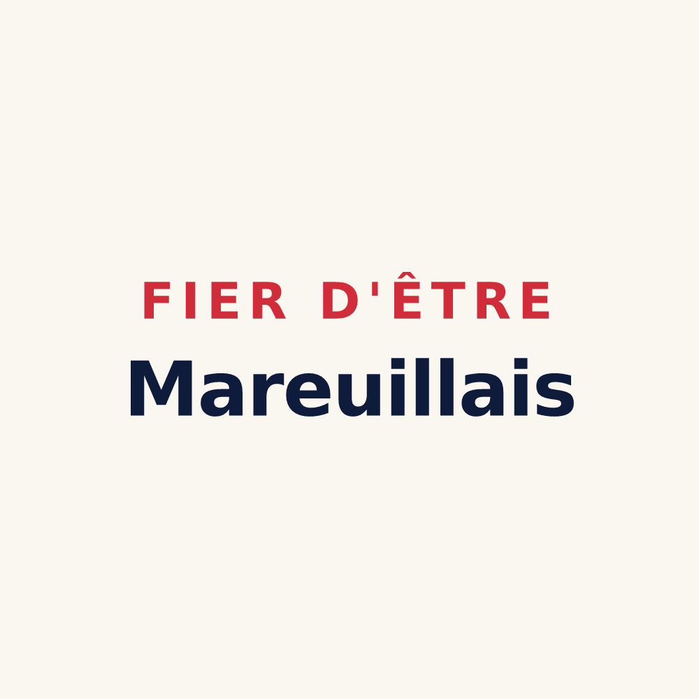 Tasse « Fier d'être Mareuillais » — design pour Mareuil en Périgord