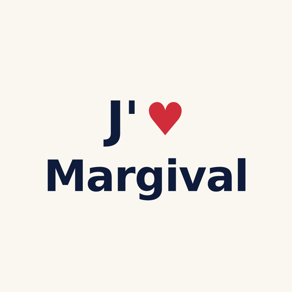 Tasse personnalisée Margival — design J'aime Margival