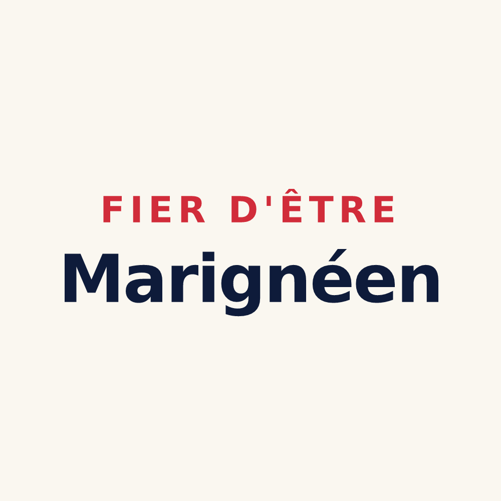 Tasse « Fier d'être Marignéen » — design pour Marigné-Peuton