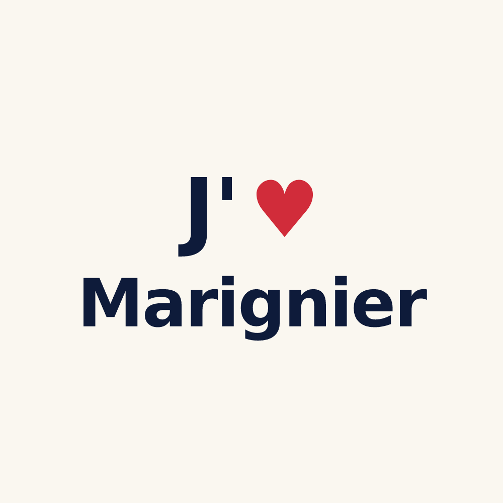 Tasse personnalisée Marignier — design J'aime Marignier