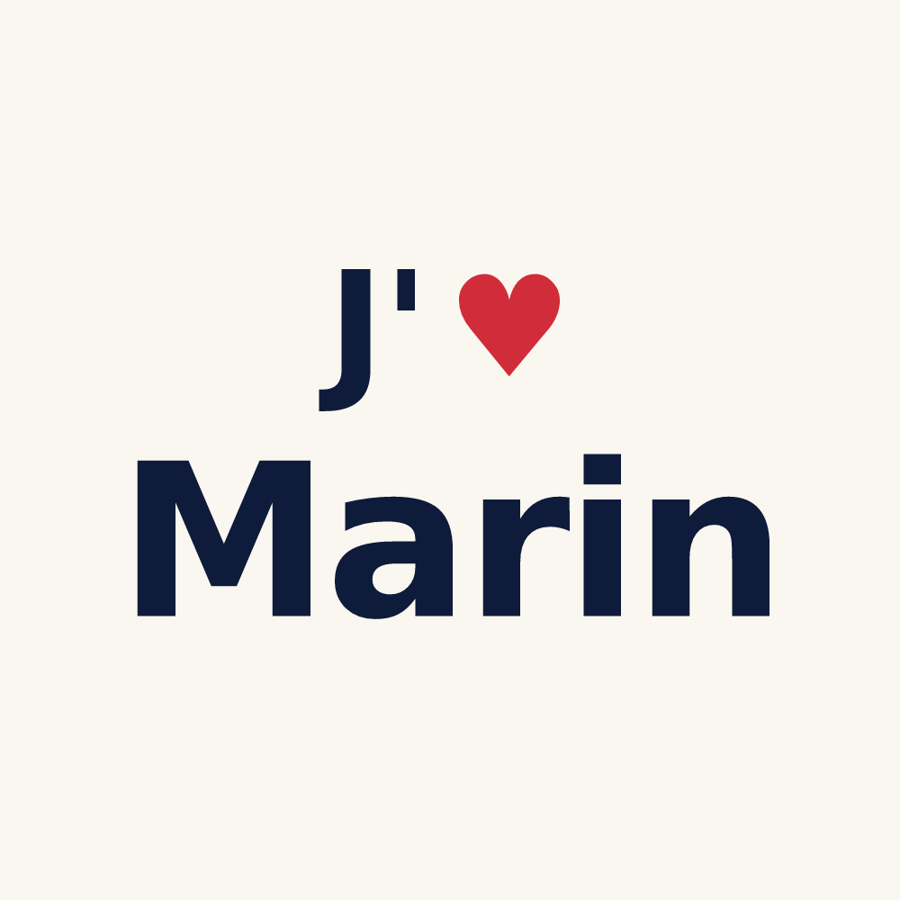 Tasse personnalisée Marin — design J'aime Marin