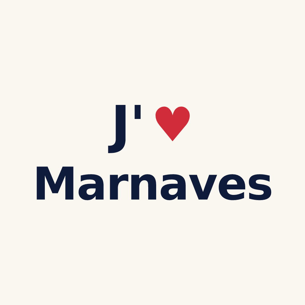 Tasse personnalisée Marnaves — design J'aime Marnaves