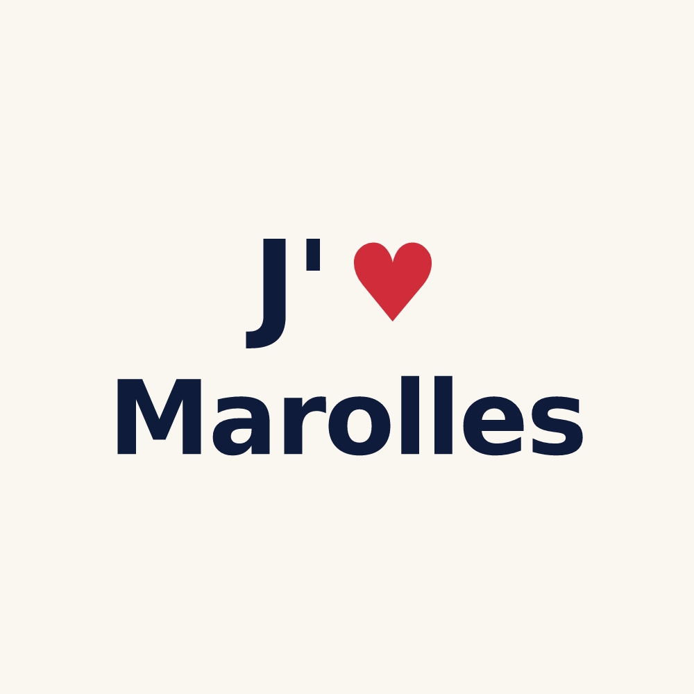 Tasse personnalisée Marolles — design J'aime Marolles