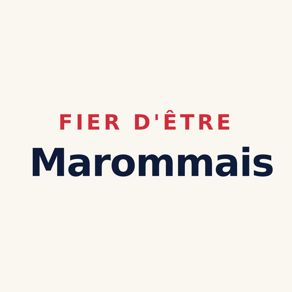 Tasse « Fier d'être Marommais » — design pour Maromme