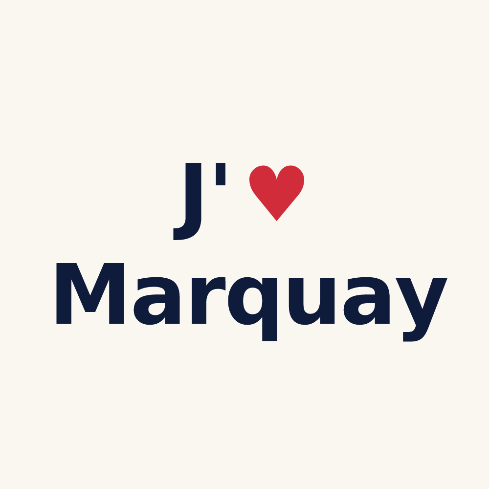 Tasse personnalisée Marquay — design J'aime Marquay