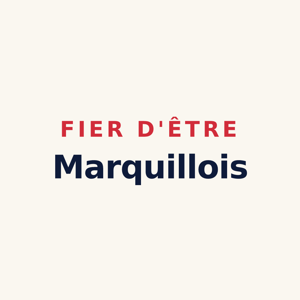 Tasse « Fier d'être Marquillois » — design pour Marquillies
