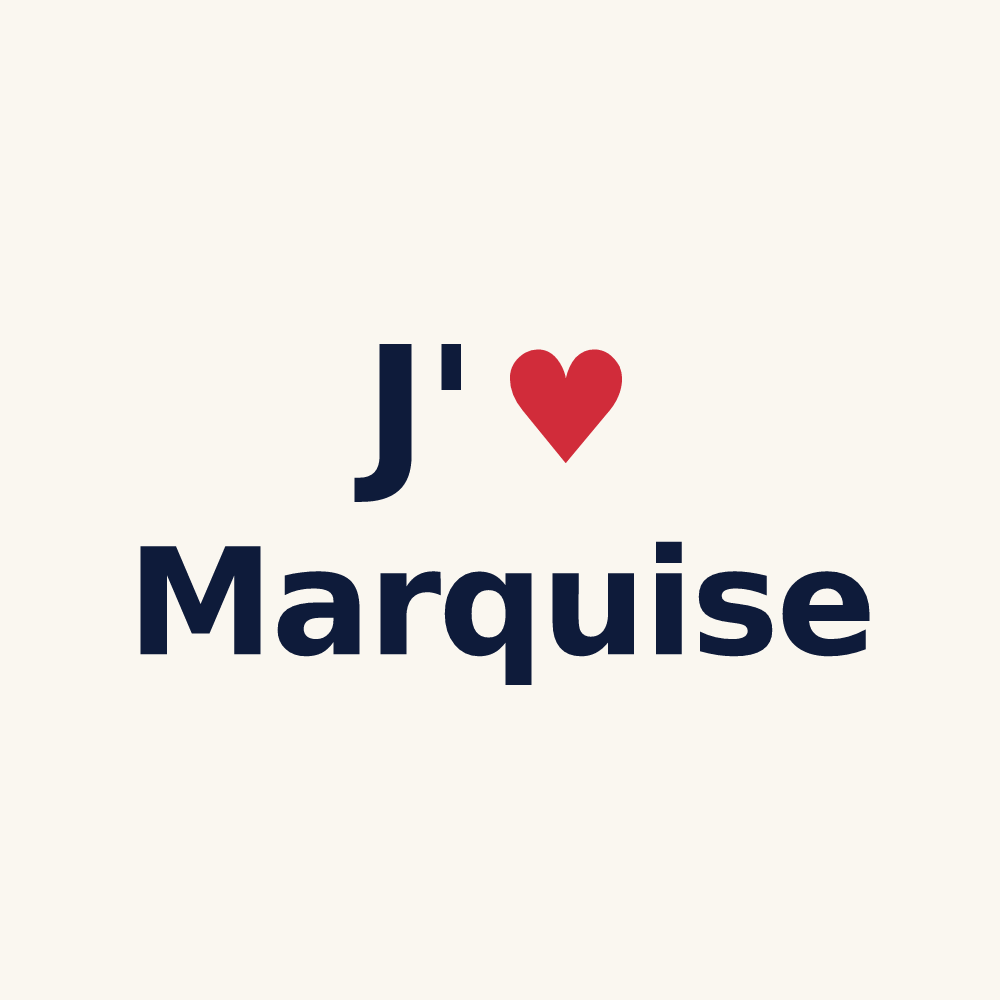 Tasse personnalisée Marquise — design J'aime Marquise