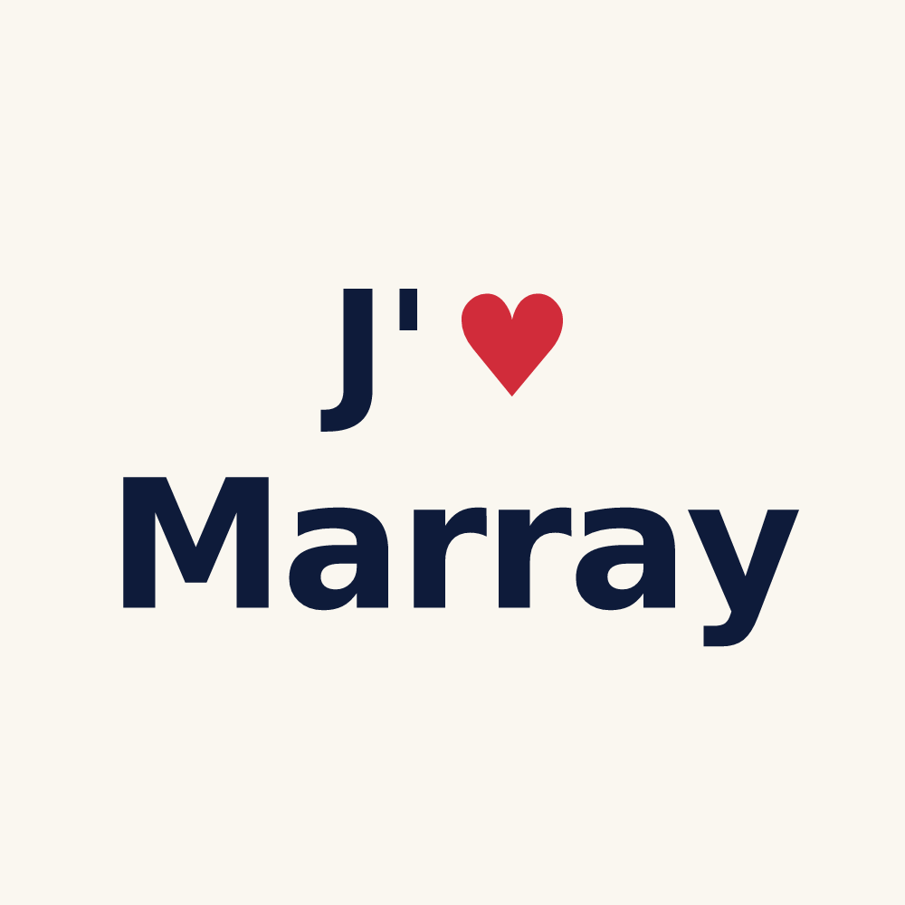 Tasse personnalisée Marray — design J'aime Marray