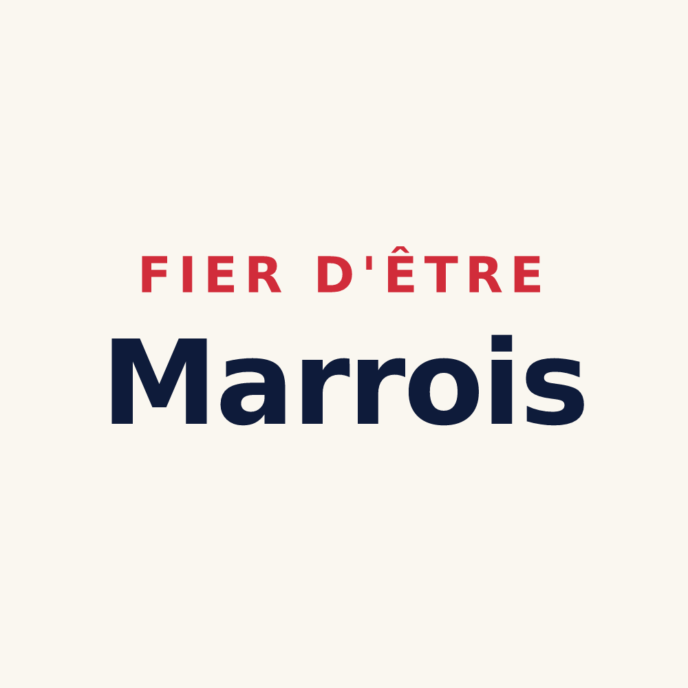 Tasse « Fier d'être Marrois » — design pour Marre