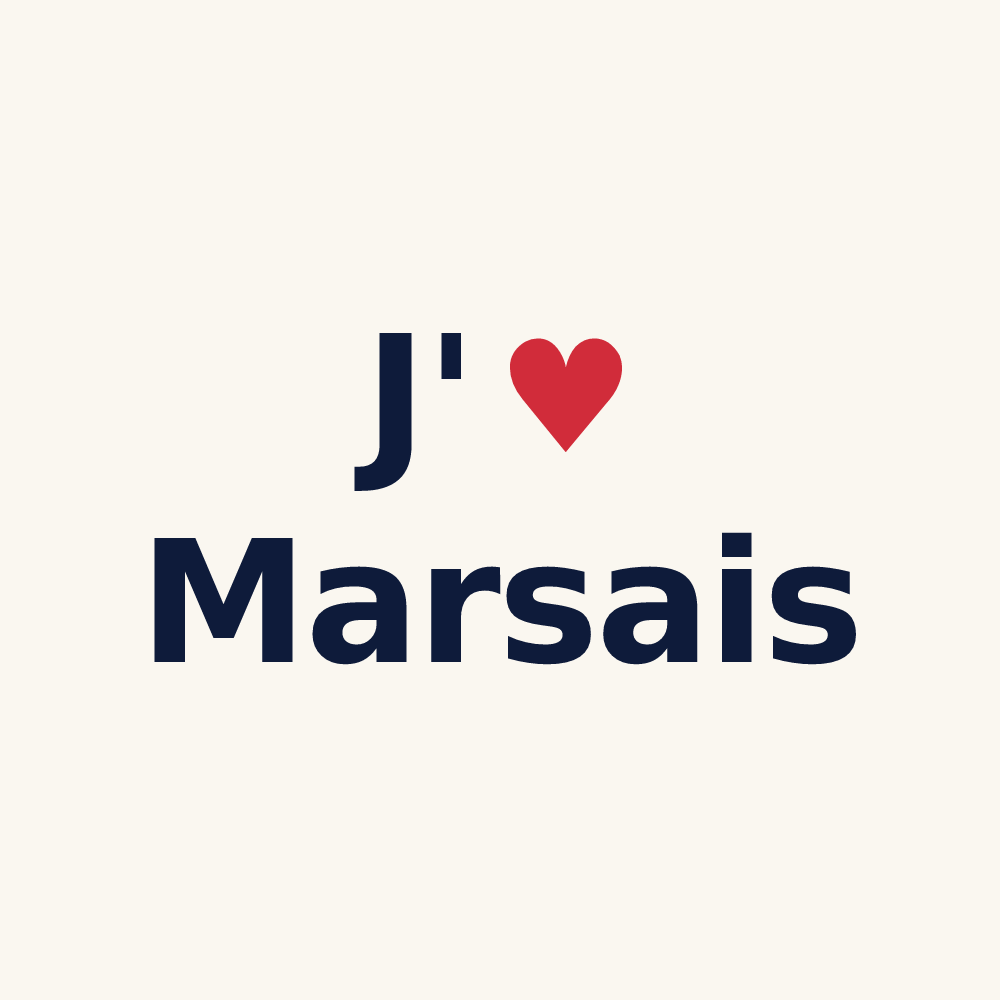 Tasse personnalisée Marsais — design J'aime Marsais