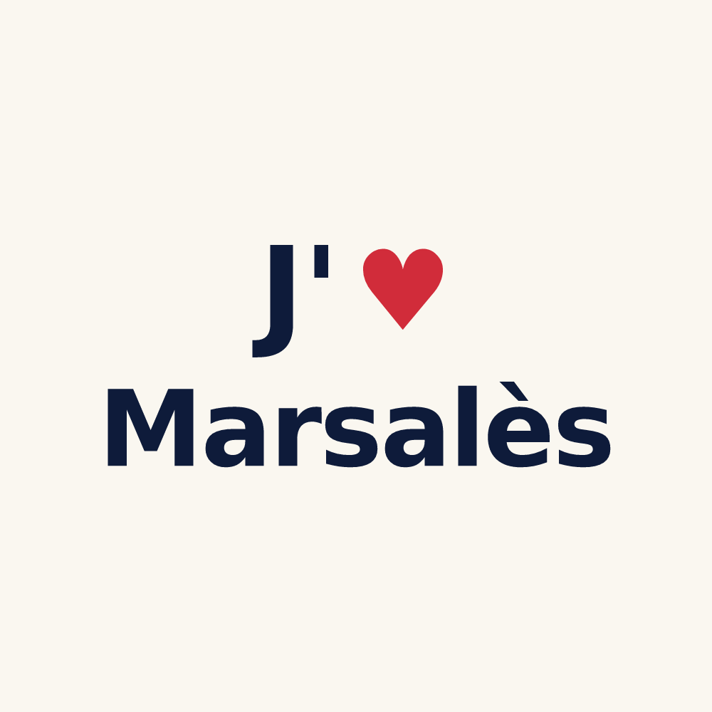 Tasse personnalisée Marsalès — design J'aime Marsalès