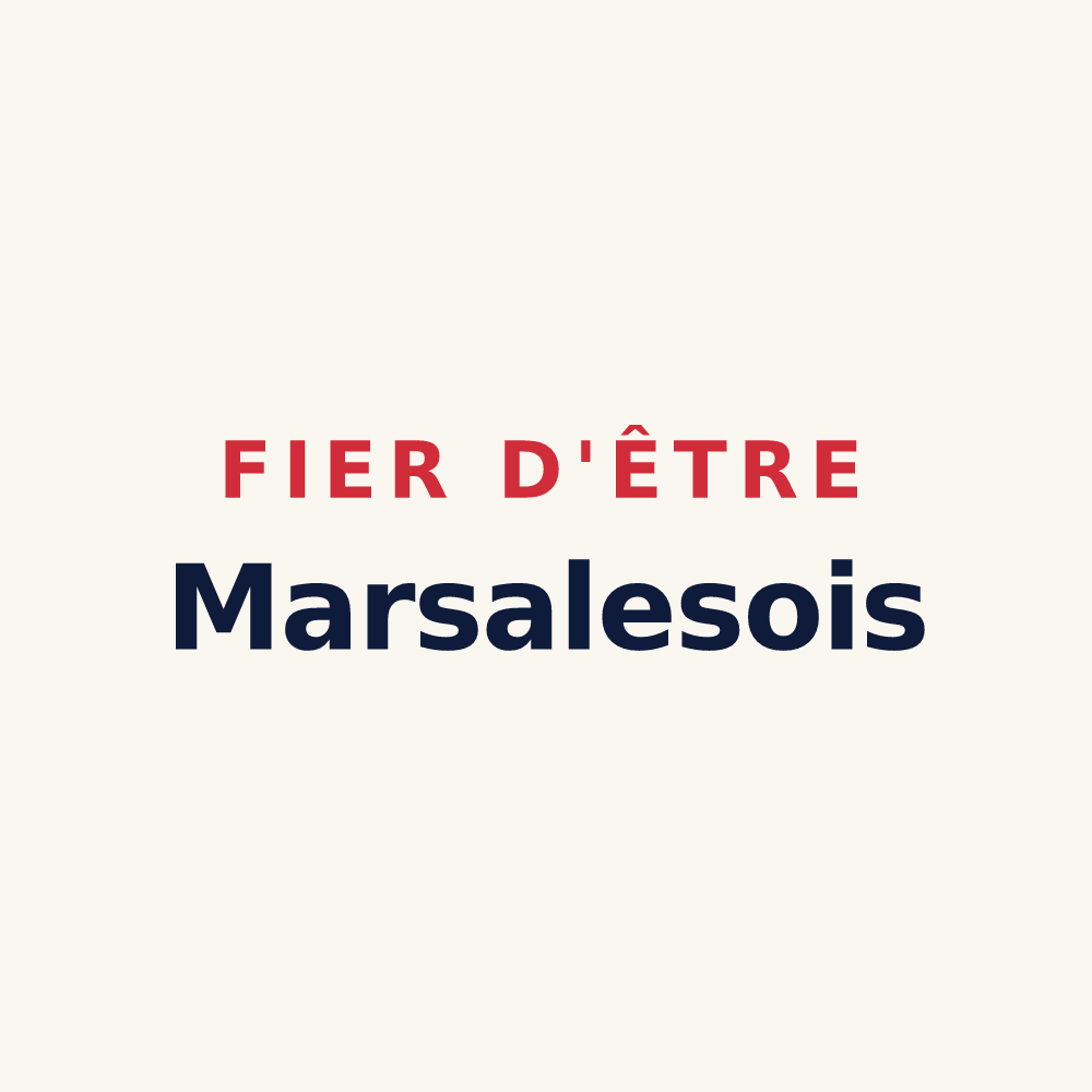 Tasse « Fier d'être Marsalesois » — design pour Marsalès