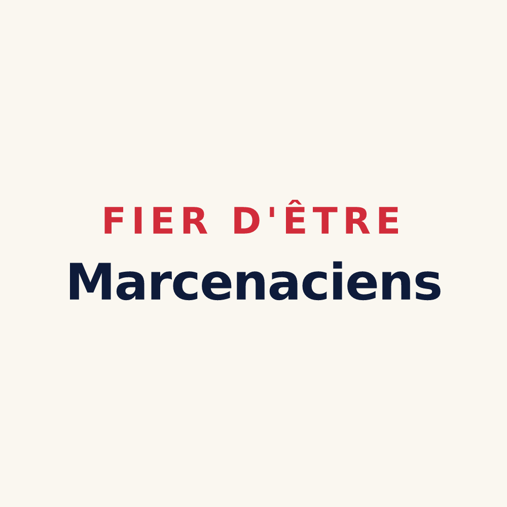 Tasse « Fier d'être Marcenaciens » — design pour Marsannay-la-Côte