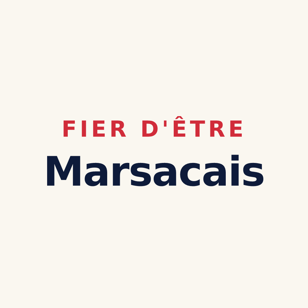 Tasse « Fier d'être Marsacais » — design pour Marsas