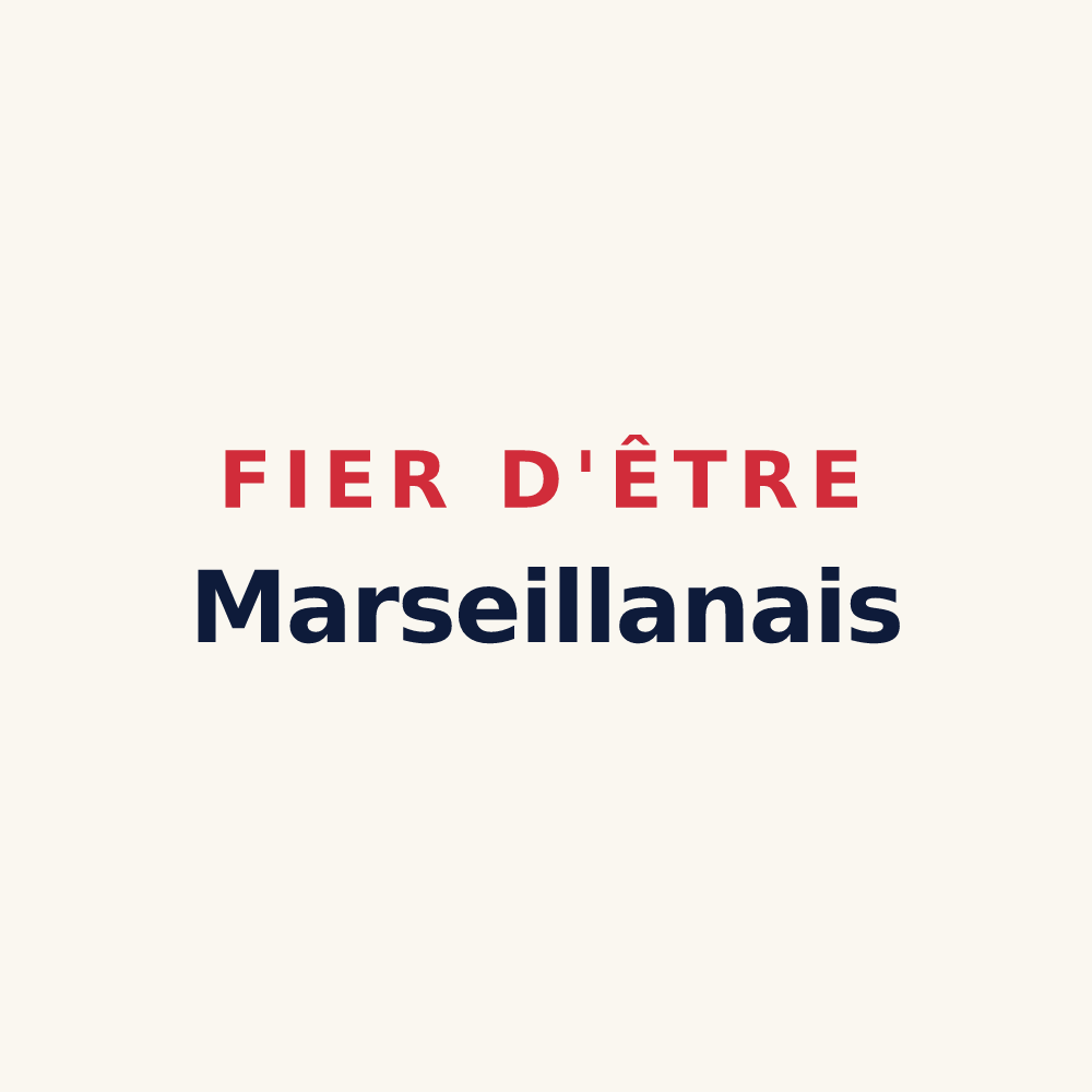 Tasse « Fier d'être Marseillanais » — design pour Marseillan