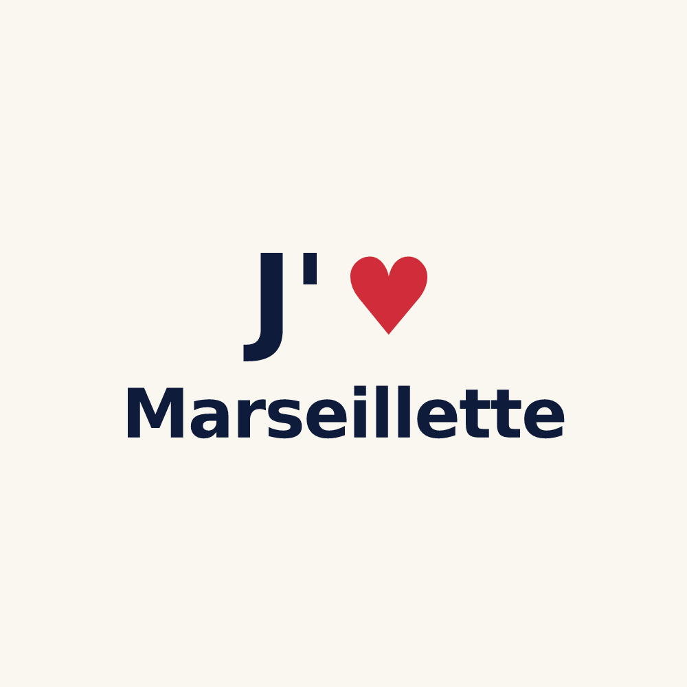 Tasse personnalisée Marseillette — design J'aime Marseillette