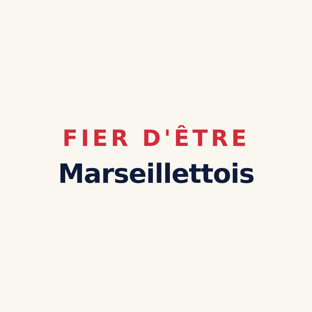 Tasse « Fier d'être Marseillettois » — design pour Marseillette