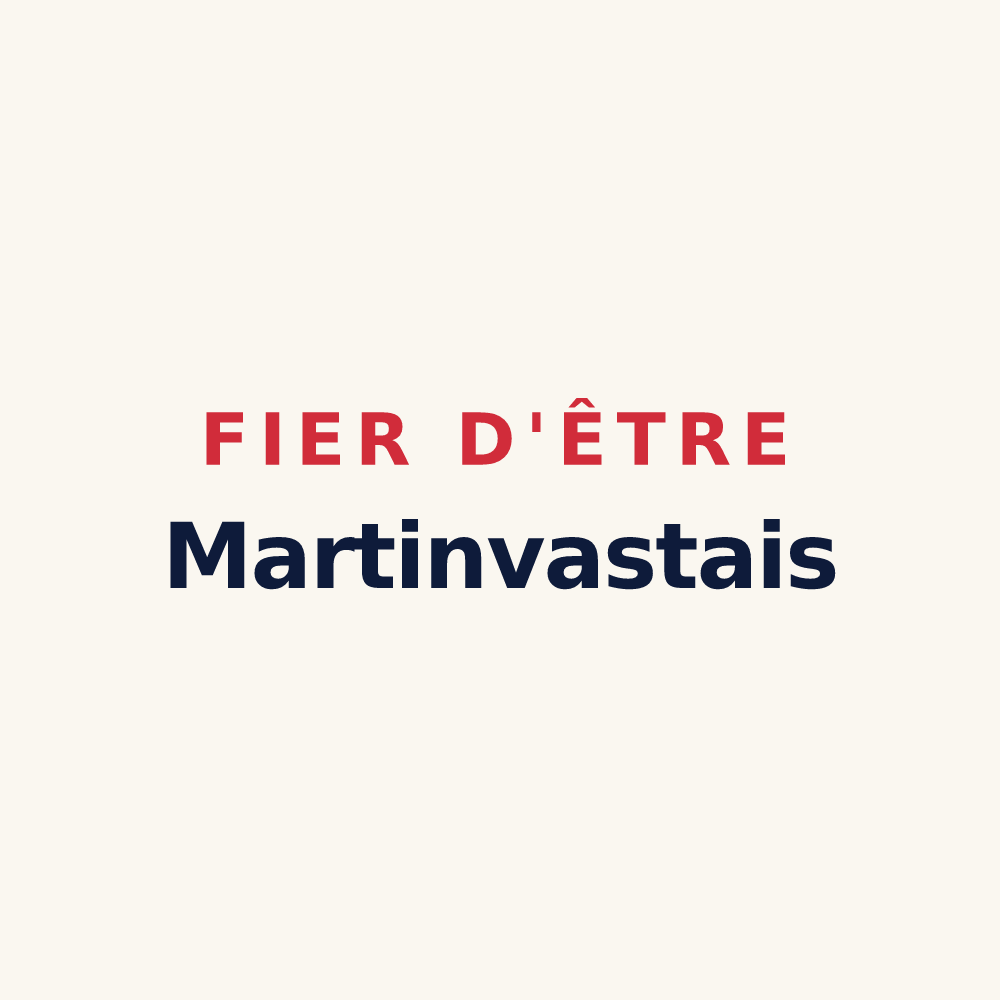 Tasse « Fier d'être Martinvastais » — design pour Martinvast