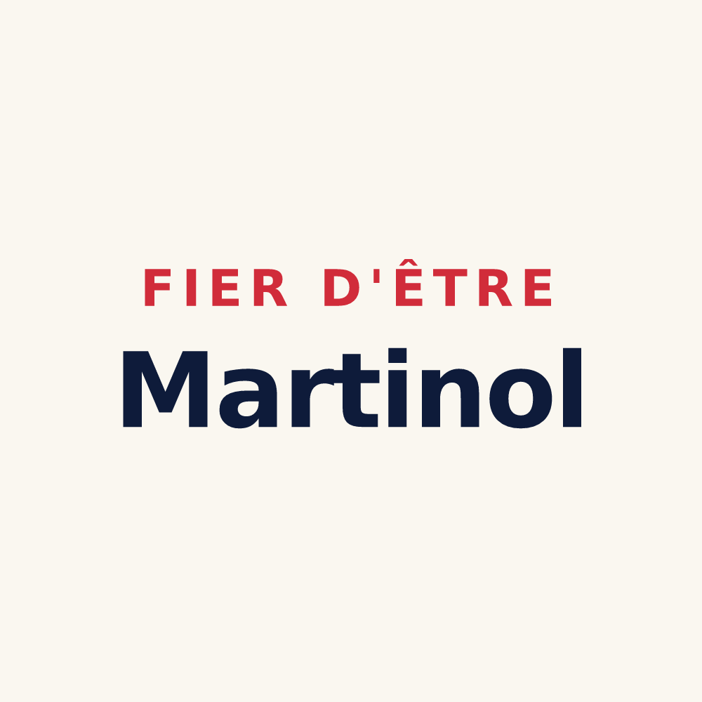 Tasse « Fier d'être Martinol » — design pour Martrin