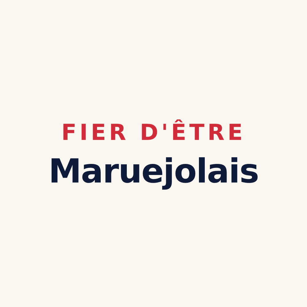 Tasse « Fier d'être Maruejolais » — design pour Maruéjols-lès-Gardon