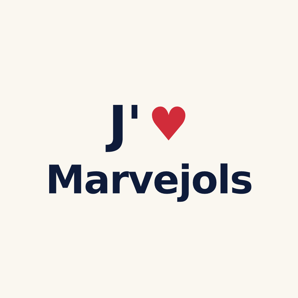 Tasse personnalisée Marvejols — design J'aime Marvejols