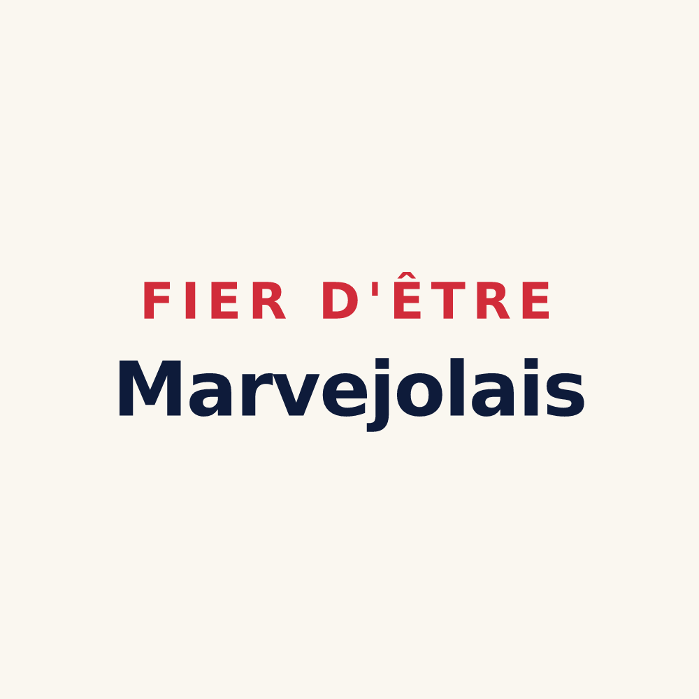 Tasse « Fier d'être Marvejolais » — design pour Marvejols