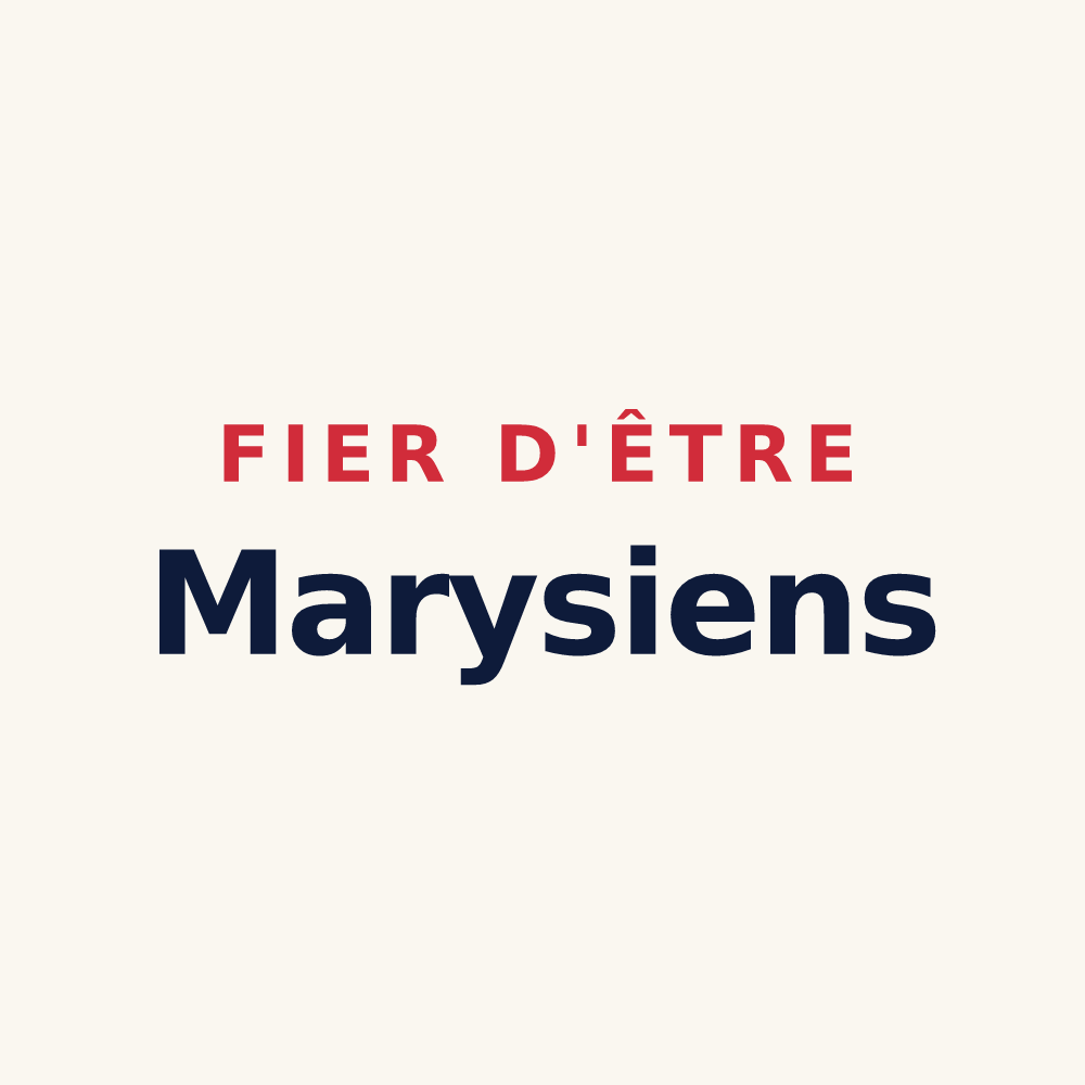 Tasse « Fier d'être Marysiens » — design pour Mary-sur-Marne