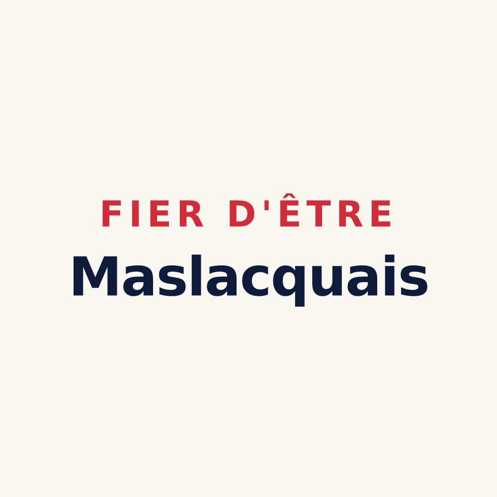 Tasse « Fier d'être Maslacquais » — design pour Maslacq