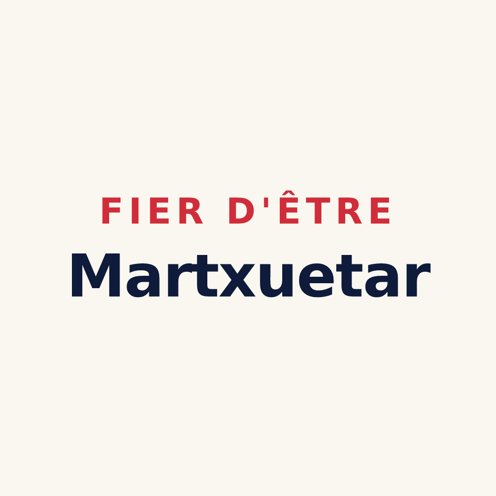 Tasse « Fier d'être Martxuetar » — design pour Masparraute