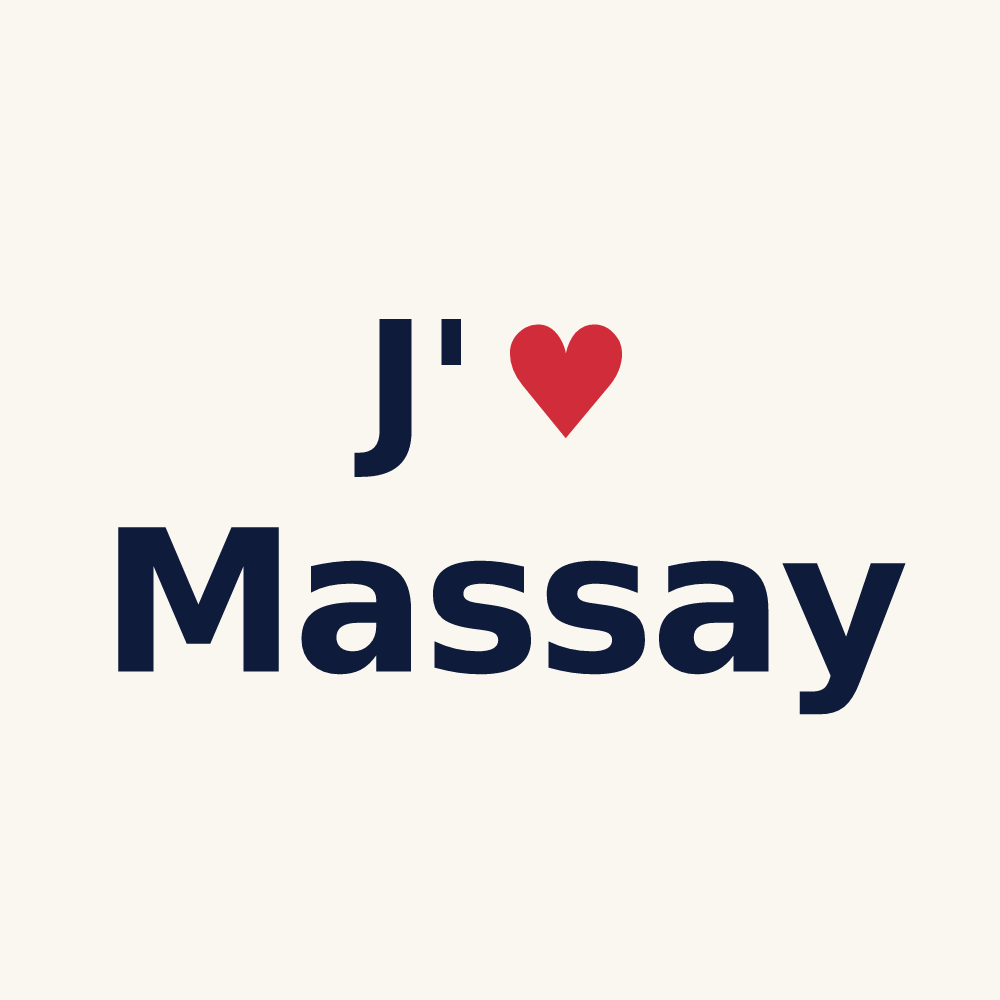 Tasse personnalisée Massay — design J'aime Massay