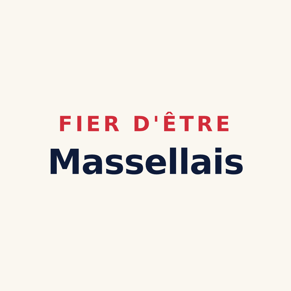 Tasse « Fier d'être Massellais » — design pour Masseilles
