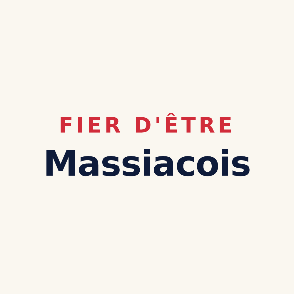 Tasse « Fier d'être Massiacois » — design pour Massiac